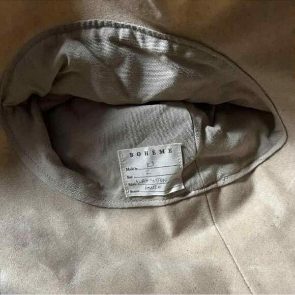 Boheme Goods waxed canvas nuage hat size 2 - Picture 2 of 3